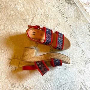 Anthropologie Vanessa Wu platform sandals